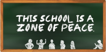 School banner in areas WITHOUT armed conflict andor peace and order problems